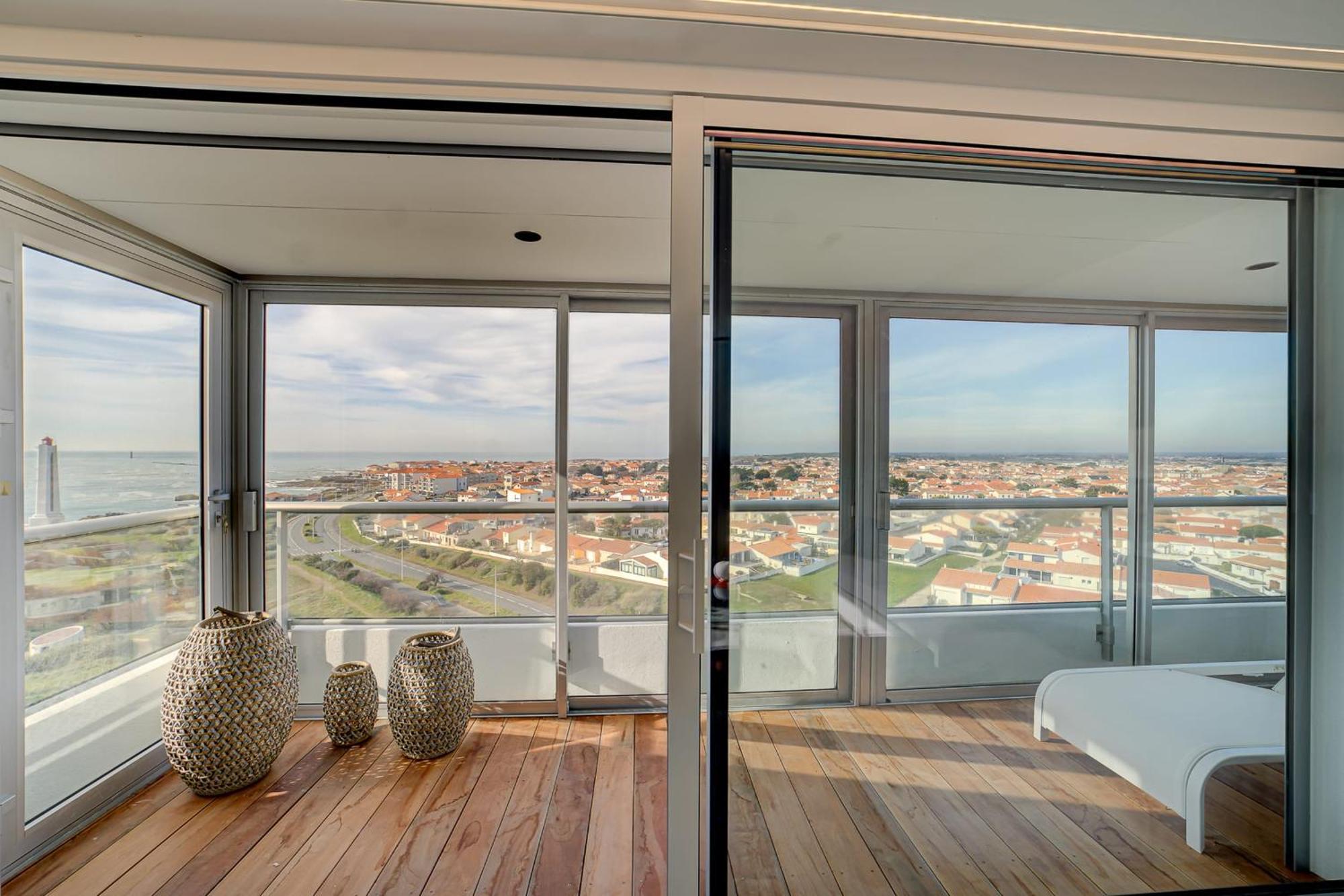 Elegant Penthouse Avec Vue Mer Et Double Garage Apartment Les Sables-d'Olonne Exterior photo